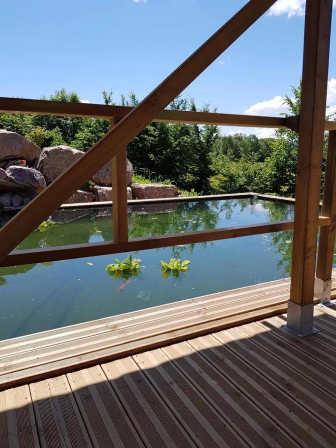 Les Nuits Insolites De La Mothe - Hebergement En Bulle Ou Tiny House Avec Spa Privatif Outremecourt Eksteriør billede